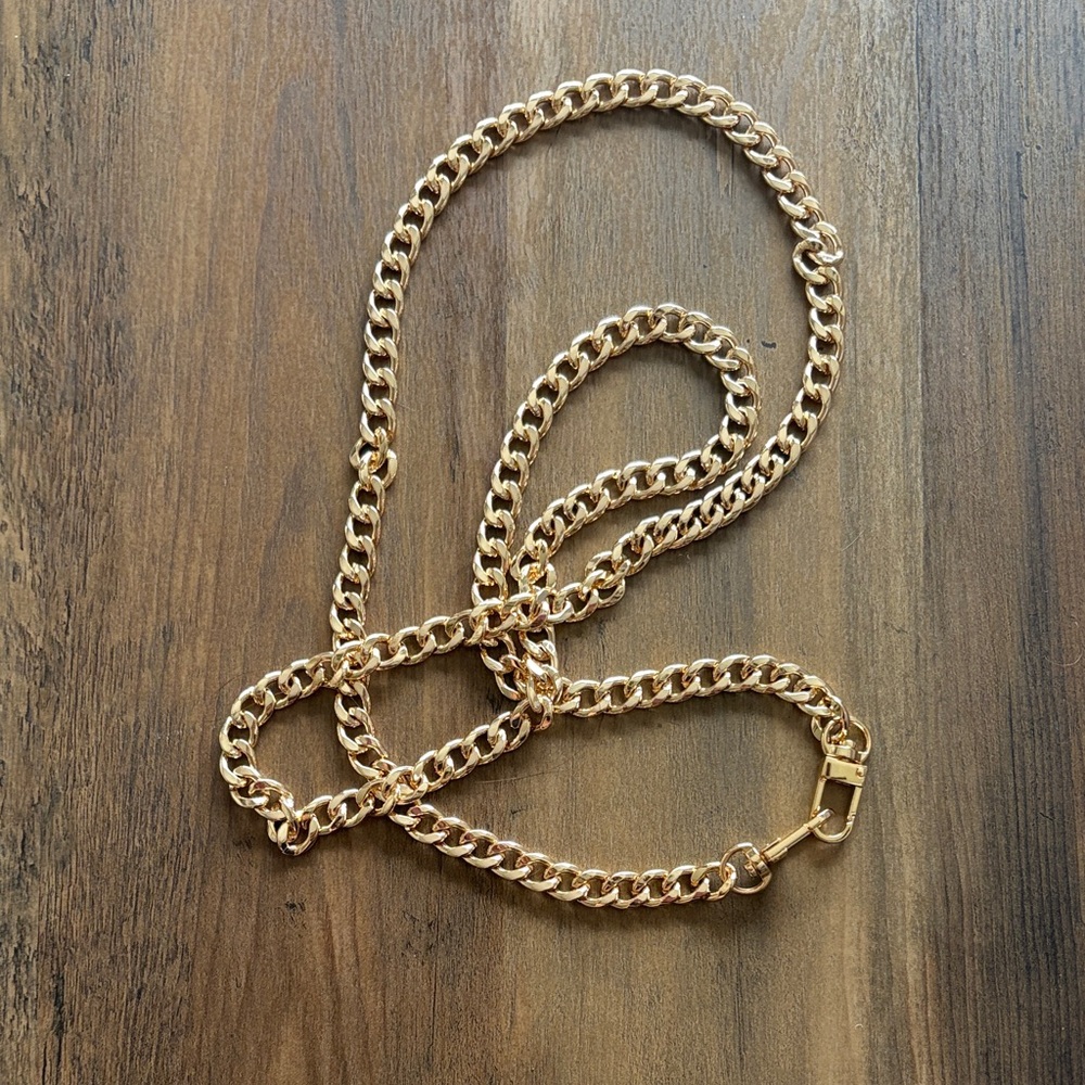 Gold Chain Bag Strap